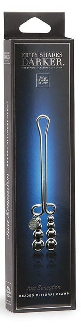 Fifty Shades Darker Just Sensation Beaded Clitoral Clamp